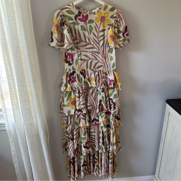RHODE Serena Printed Dress - Picture 4 of 11
